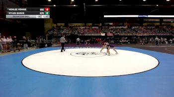 120 lbs Quarterfinal - Rylee Burke, Kansas City-Piper HS vs Kenlee Vehige, Hays HS
