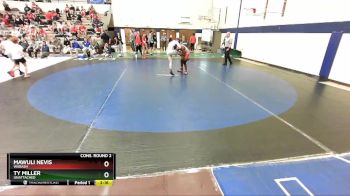 165 lbs Cons. Round 2 - Ty Miller, Unattached vs Mawuli Nevis, Wabash