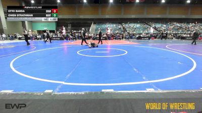 64 lbs 5th Place - Otto Banda, Brawlers vs Owen Strathman, Mantanona TC