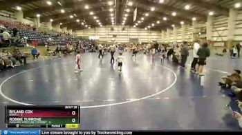 45 lbs Placement (16 Team) - Robbie Turrone, Punisher Wrestling Company vs Ryland Cox, Idaho 1