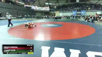 1B/2B 160 Cons. Semi - Conner Kline, Reardan vs Abram Foreman, Kalama