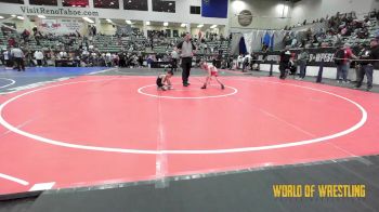 52 lbs Consi Of 8 #2 - Elliot Dominguez, Silver State Wrestling Academy vs Brantley Valenzuela, Vasky Bros