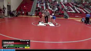 145 lbs Placement - Logan Reaves, Hewitt-Trussville vs Dakoda Long, Arab