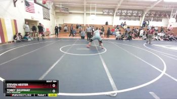 285 lbs Cons. Round 4 - Steven Hester, Miyamura vs Tobey Shumway, Mica Mountain