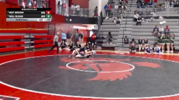 132 lbs Semifinal - Will Sloan, Ankeny Centennial vs Roy Brown, Burlington