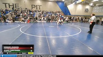 175 lbs Quarterfinal - Ryker Christensen, Mount Ogden vs Konnor Johnson, Northside Wrestling Club