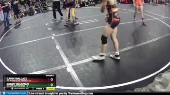 132 lbs Round 3 (6 Team) - Brody Beckman, Kansas Copperheads vs Gavin Wallace, Oklahoma Elite Orange