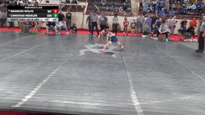 65_B lbs Consi Of 16 #1 - Branson Wolfe, Mifflinburg vs Christian Kessler, Garnet Valley