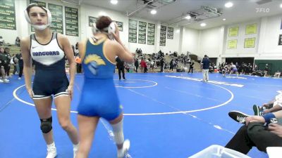 117 lbs 2nd Wrestleback (8 Team) - Savannah Sequeira, Westcliff vs Loretta Lopez, Vanguard