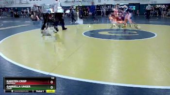 120 lbs Quarterfinal - Emilia Ensrud, Canby vs Kylie Green, Nelson