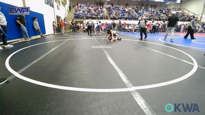 96-100 lbs Semifinal - Aleisha Luper, Jay Wrestling Club vs Hunter Rector, Gentry Youth Wrestling