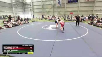 182 lbs Placement Matches (8 Team) - Cittadino Tuttle, Minnesota Blue vs Aeoden Sinclair, Wisconsin Red