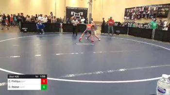 95 lbs Prelims - Carson Phillips, Central Valley vs David Reese, Hempfield Area