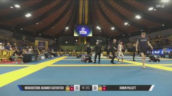 Mougoutdine Akaimov Saitovitch vs Simon Pallutt 2026 IBJJF European NoGi