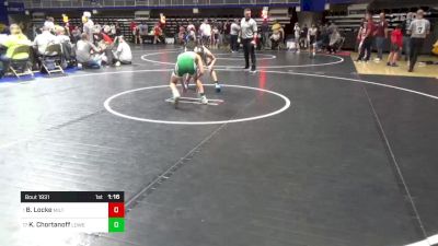 100 lbs Round Of 16 - Brody Locke, Milton vs Kade Chortanoff, Lower Dauphin