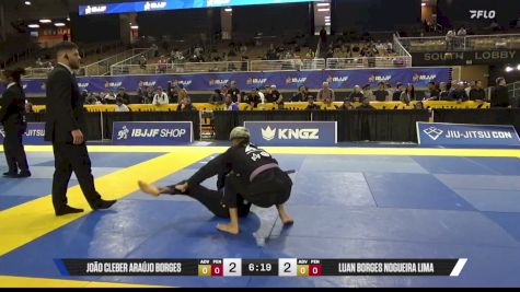 Luan Borges Nogueira Lima vs João Cleber Araújo Borges 2026 Pan Jiu Jitsu IBJJF Championship