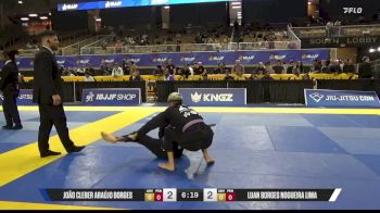 Luan Borges Nogueira Lima vs João Cleber Araújo Borges 2026 Pan Jiu Jitsu IBJJF Championship