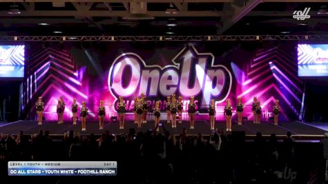 OC All Stars - Youth White - Foothill Ranch [2025 L1 Youth - Medium Day 1] 2025 One Up SoCal Nationals