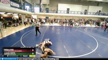 157 lbs Semifinal - Cason Smith, Southern Utah Elite vs Myka Love, Sanderson Wrestling Academy