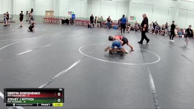 76 lbs Round 6 (8 Team) - Stevey J Mytych, Mat Assassins vs Griffin Doroshenko, Mat Assassins Red