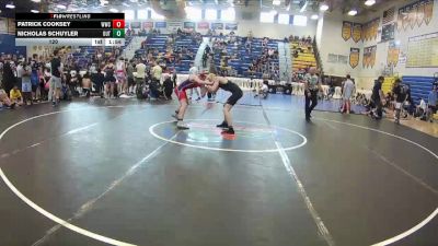 120 lbs Champ Round 1 (16 Team) - Patrick Cooksey, Wakulla WC vs Nicholas Schuyler, The Outsiders