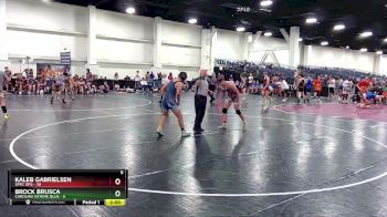 165 lbs Round 1 (8 Team) - Kaleb Gabrielsen, Spec Ops vs Brock Brusca, Carolina Exteme Blue