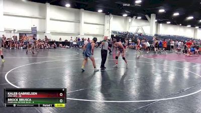 165 lbs Round 1 (8 Team) - Kaleb Gabrielsen, Spec Ops vs Brock Brusca, Carolina Exteme Blue