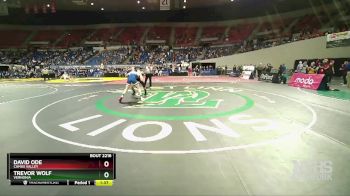 2A/1A-138 1st Place Match - Trevor Wolf, Vernonia vs David Ode, Camas Valley