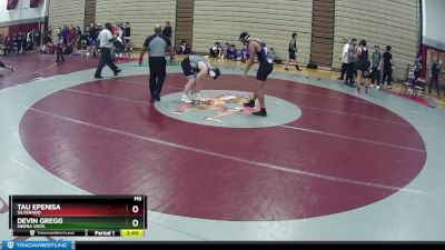 190 lbs Champ. Round 1 - Tau Epenisa, Silverado vs Devin Gregg, Sierra Vista