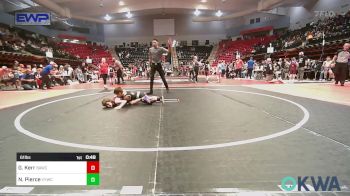 61 lbs 3rd Place - Gannon Kerr, Broken Arrow Wrestling Club vs Nolan Pierce, Verdigris Youth Wrestling