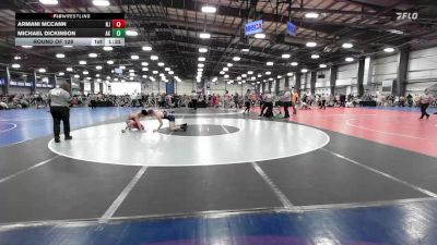 145 lbs Round Of 128 - Armani McCann, NJ vs Michael Dickinson, AK