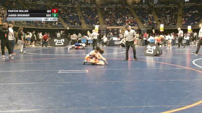 82 lbs Consy 3 - Paeton Miller, Abington Heights vs James Brenner, Bangor