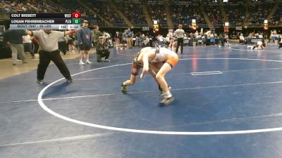 89 lbs Consy 3 - Colt Bissett, West Greene vs Logan Fehrenbacher, Pleasant Valley