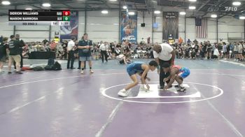 113 lbs Rr Rnd 3 - Derion Williams, Ragin Raisins Catawba HS vs Mason Barbosa, Alien Spaceship