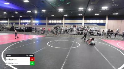 98 lbs Consi Of 16 #1 - Andrew Nava, Beast vs Chance Mattox, Scrap Yard Garage