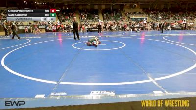 58 lbs Consolation - Kristopher Henry, Powerhouse Comanche OK vs Ivan Baulovic, Hobbs Elite