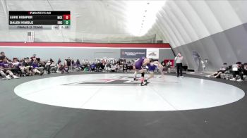 157 lbs Finals (2 Team) - Dalen Kimble, Kentucky Wesleyan vs Luke Kemper, McKendree