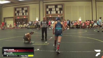 108 lbs Round 2 (4 Team) - Kara Dover, MGW- Bangster Berry vs Bella Cox, MGW- Dragon Fruit