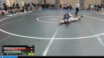 285 lbs Round 1: 4:30pm Fri. - Hunter Manderson, South Anchorage High School vs Remingtion Mothershead, Palmer High School