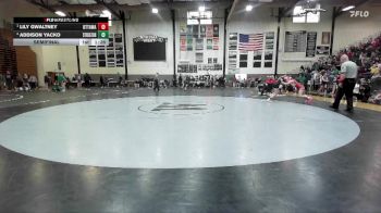 110 lbs Semifinal - Lily Gwaltney, Ottawa (Twp.) vs Addison Yacko, Streator (Twp.)