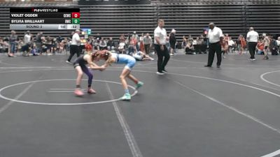 60-65 lbs Round 3 - Violet Ogden, Capital City Wrestling Club vs Sylvia Brillhart, Reaper Wrestling Club
