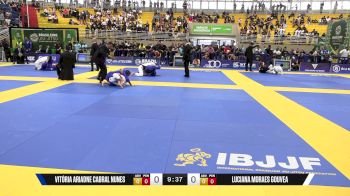 Luciana Moraes Gouvea vs Vitória Ariadne Cabral Nunes 2025 Brasileiro Jiu-Jitsu IBJJF