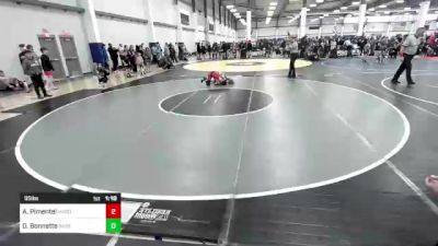 95 lbs Quarterfinal - Alejandro Pimentel, Mogollon vs Daniel Bonnette, Payson WC