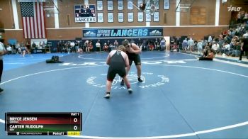 285 lbs Champ. Round 2 - Carter Rudolph, Roy vs Bryce Jensen, Uintah