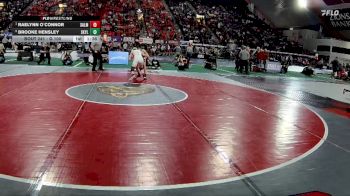 G 100 lbs Semifinal - Raelynn O`Connor, Salmon vs Brooke Hensley, Skyline