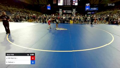 120 lbs Cons 64 #2 - Journie Wickert-Harris, IL vs Cora Schut, IA