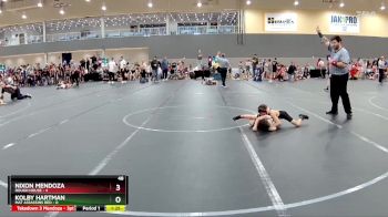 48 lbs Round 1 - Nixon Mendoza, Rough House vs Kolby Hartman, Mat Assassins Red