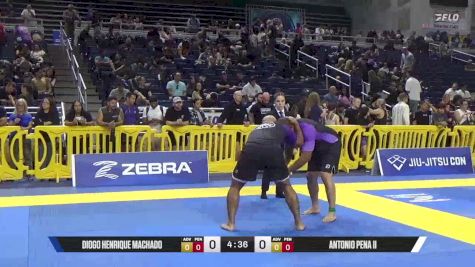 Antonio Pena II vs Diogo Henrique Machado 2025 Pan IBJJF Jiu-Jitsu No-Gi Championship