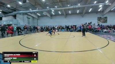 157 lbs Cons. Round 2 - Andrew Zike, Thornton vs Braedon Althen, Golden