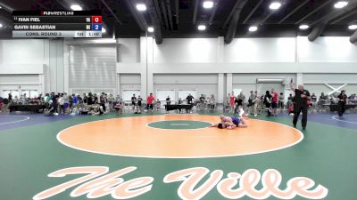 157 lbs Cons. Round 3 - Ivan Fiel, VA vs Gavin Sebastian, MI